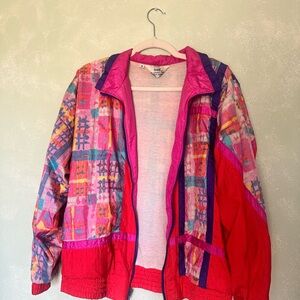 Vibrant Multicolor Bomber Jacket